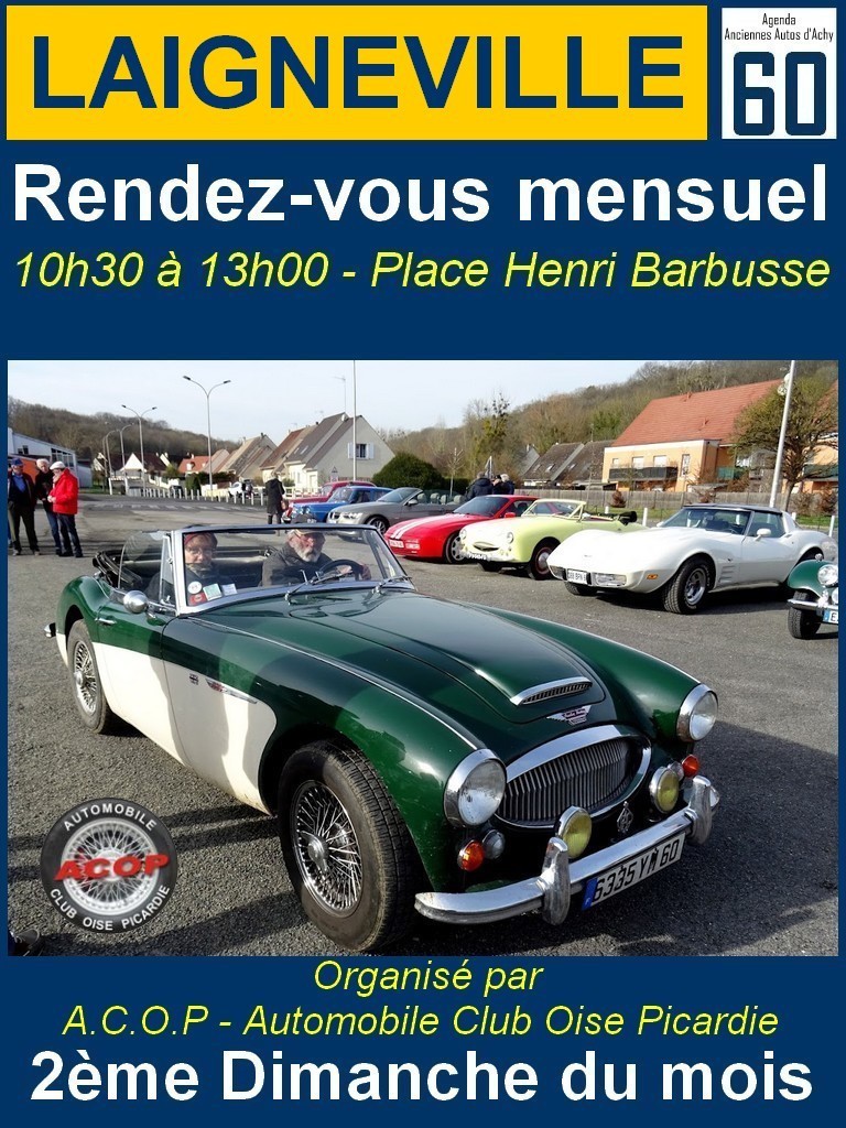Laigneville Rendez-vous mensuel de voitures Laigneville Rendez-vous mensuel de voitures