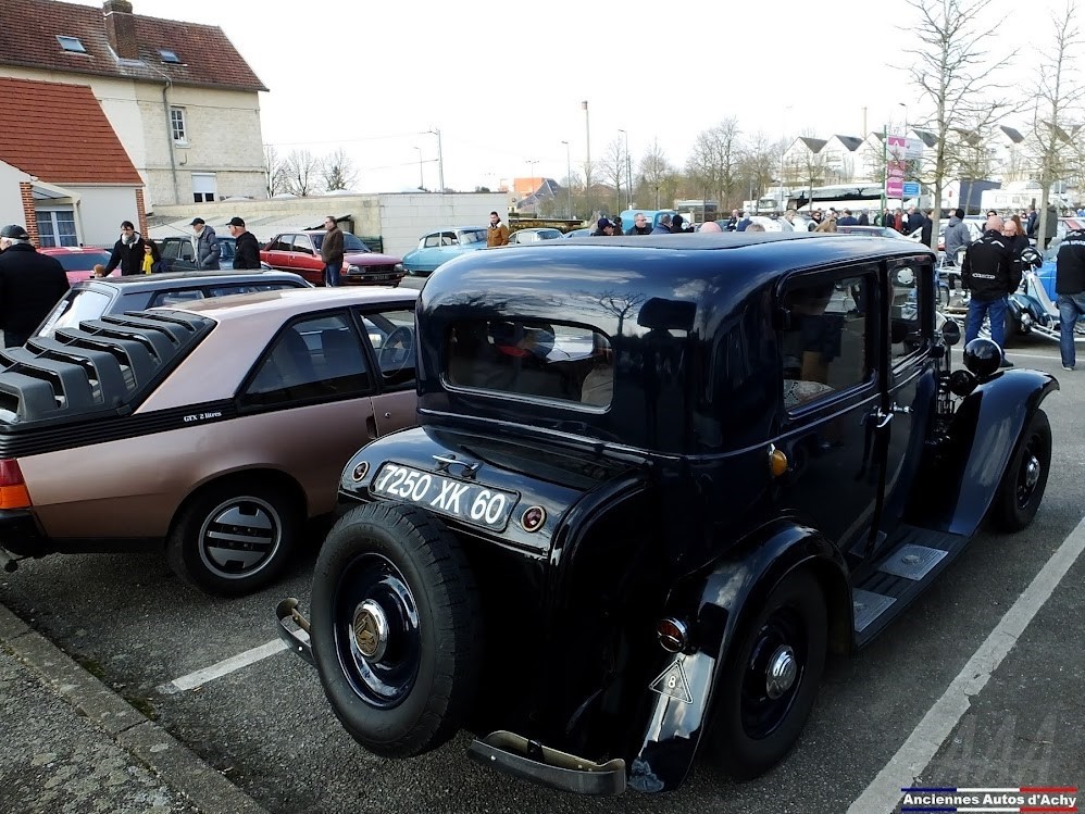Rendez-Vous mensuel de voitures anciennes a Beauvais Rendez-Vous mensuel de voitures anciennes a Beauvais Citroën Rosalie