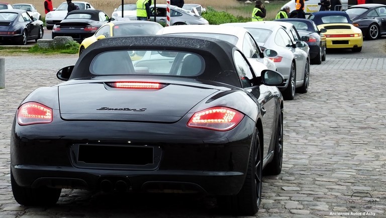 Porsche Boxster 987 noir