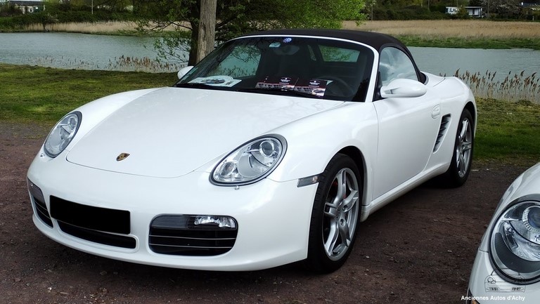 Porsche Boxtser 987 blanche
