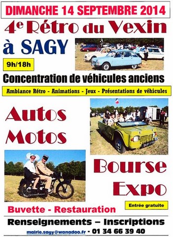 4ème rétro du Vexin à Sagy