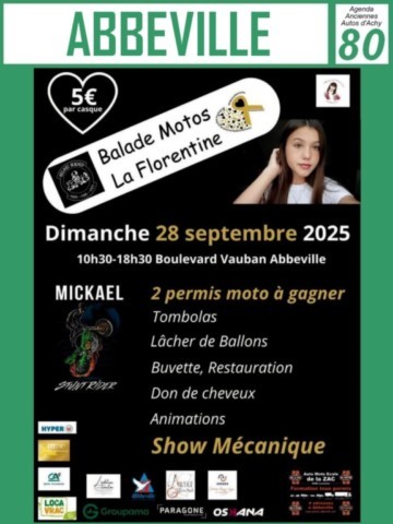 Abbeville Balade motos La Florentine