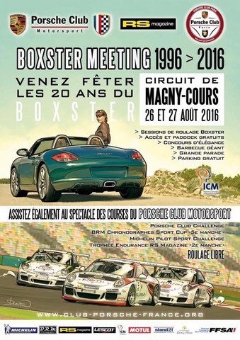 Boxster meeting.les 20 ans du Boxster