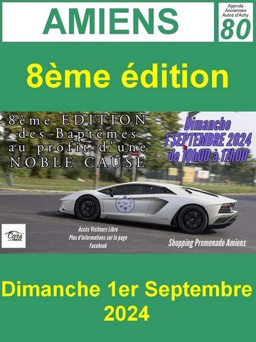 Amiens  Rassemblement Statique Cars and Share Shopping promenade