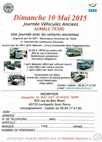 aumale véhicules anciens