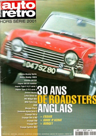 30 ans de roadsters anglais mg b 