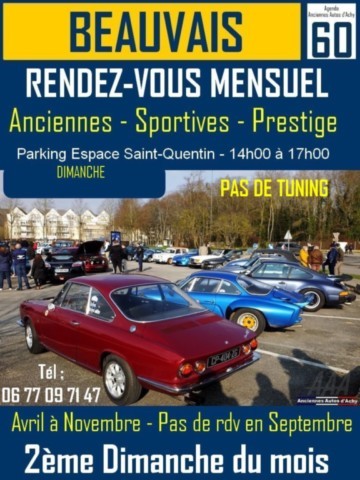 Rendez-vous auto mensuel de Beauvais