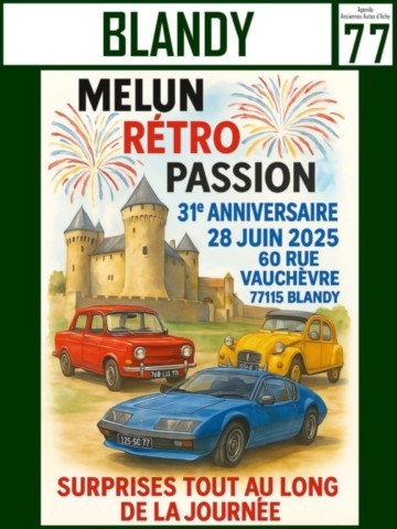 Blandy Melun Rétro Passion