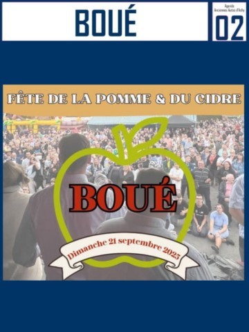 Boué Fête de la pomme et du cidre