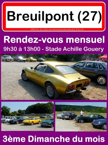 les belles mécaniques de Breuilpont . Rendez-vous mensuel
