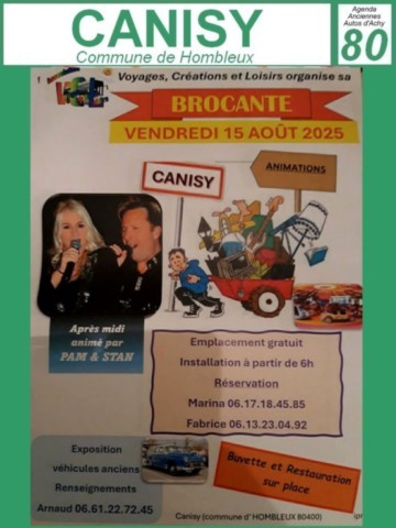 Canisy Brocante Voitures anciennes