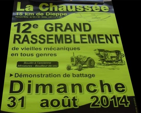12ème rassemblement de vieilles mécaniques la chaussée
