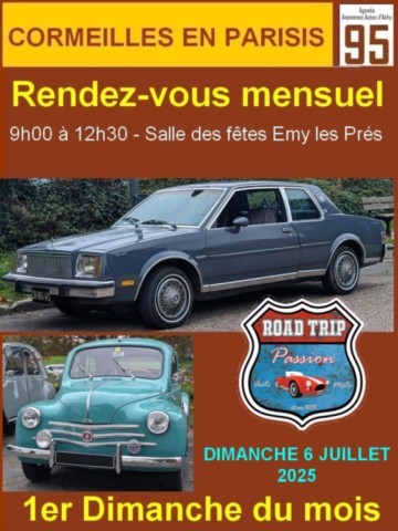 Cormeilles en Parisis Road trip passion Rdv mensuel