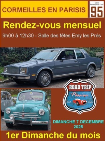 Cormeilles en Parisis Road trip passion Rdv mensuel