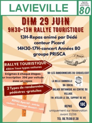 Lavieville Rallye touristique