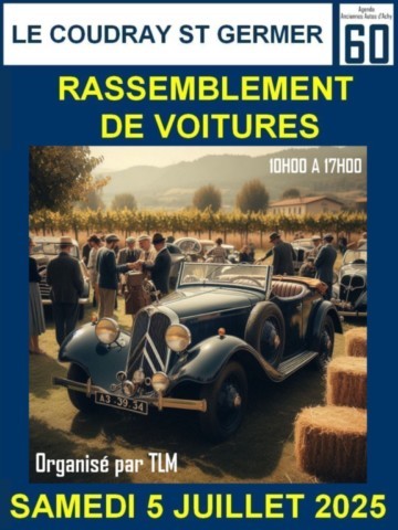 Le Coudray Saint-Germer Expo de voitures