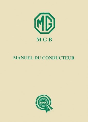 manuel du conducteur mgb 