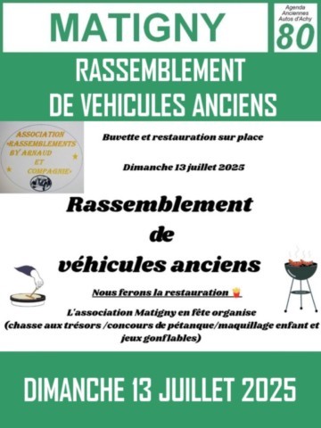 Matigny Rassemblement de véhicules anciens
