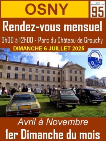 Osny Rendez-vous mensuel Château de Grouchy