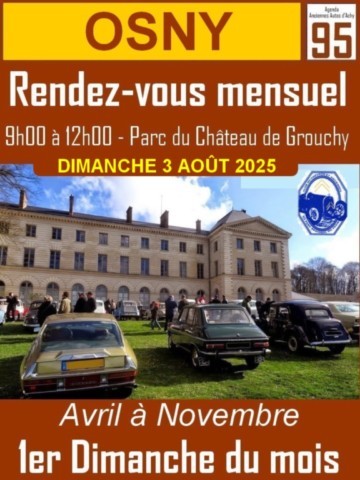 Osny Rendez-vous mensuel Château de Grouchy