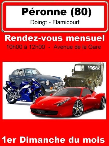 rendez-vous mensuel de voitures peronne