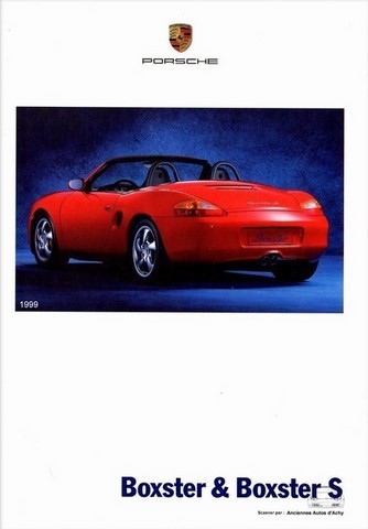 catalogue Porsche Boxster 1999