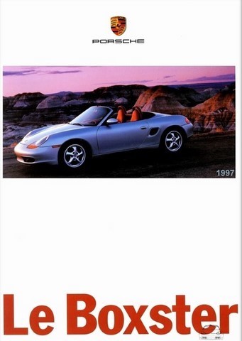 catalogue Porsche Boxster 1997