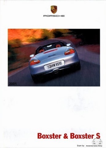 catalogue Porsche Boxster 2001