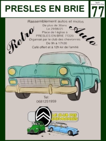 Presles en Brie Rétro Auto
