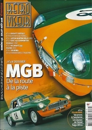 retro viseur mgb mg b