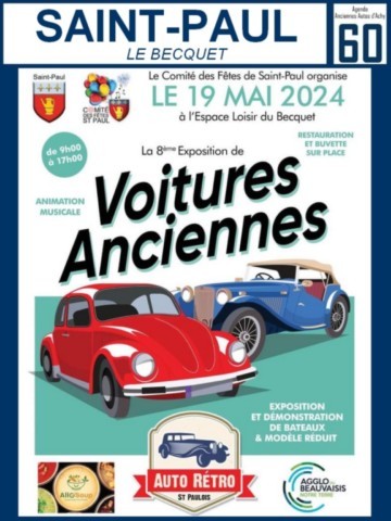 Saint-Paul 8ème Exposition de voitures anciennes