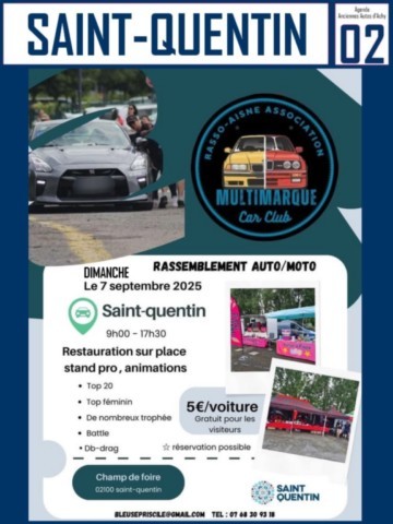 Saint-Quentin Rassemblement Auto Moto