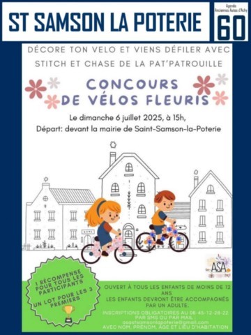 Saint-Samson La Poterie Concours vélos fleuris