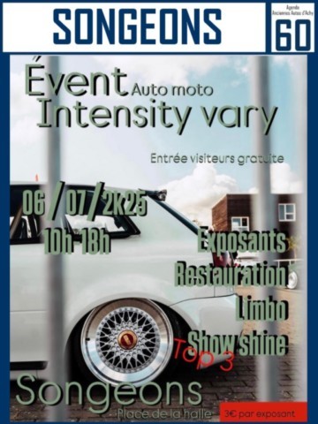 Songeons Event auto moto Intensity Vary