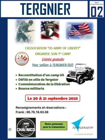 Tergnier Rassemblement de véhicules militaires anciens