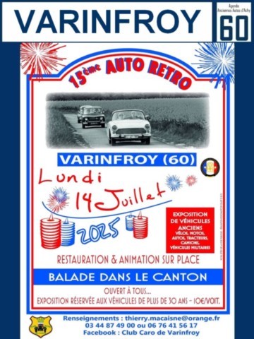 Varinfroy 15éme Auto Rétro