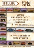 grand rassemblment de véhicules anciens et de prestige à Belleu 